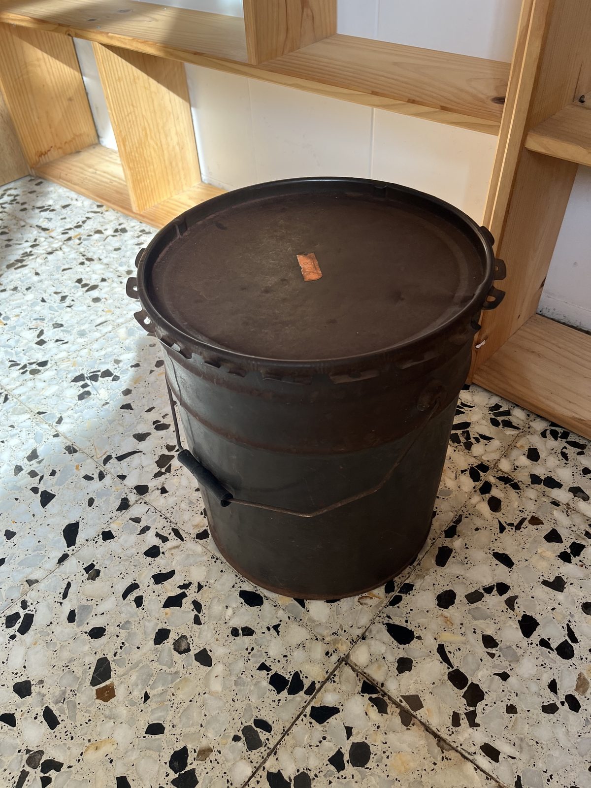 Bidones metálicos para café (8 unidades)