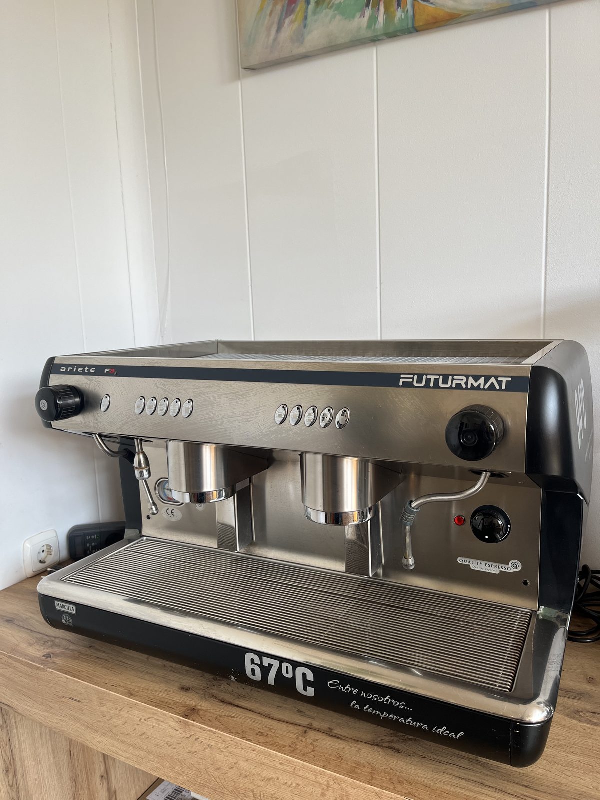 Futurmat Ariete F3 espresso kafe-makina, 2 talde