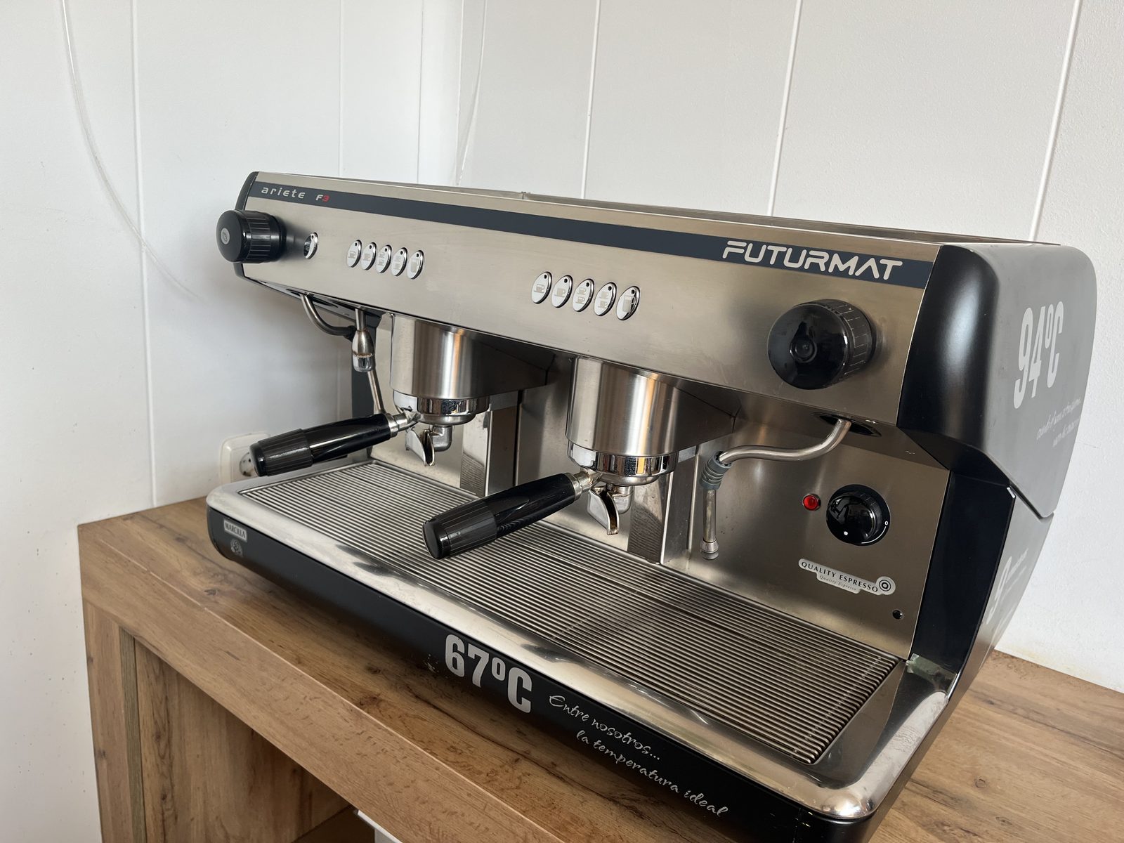 Futurmat Ariete F3 espresso kafe-makina, 2 talde