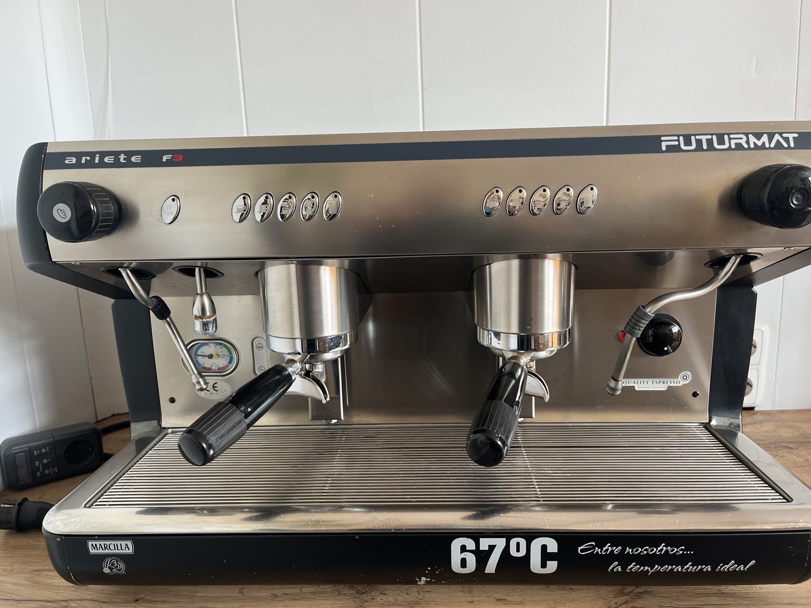 Futurmat Ariete F3 espresso kafe-makina, 2 talde