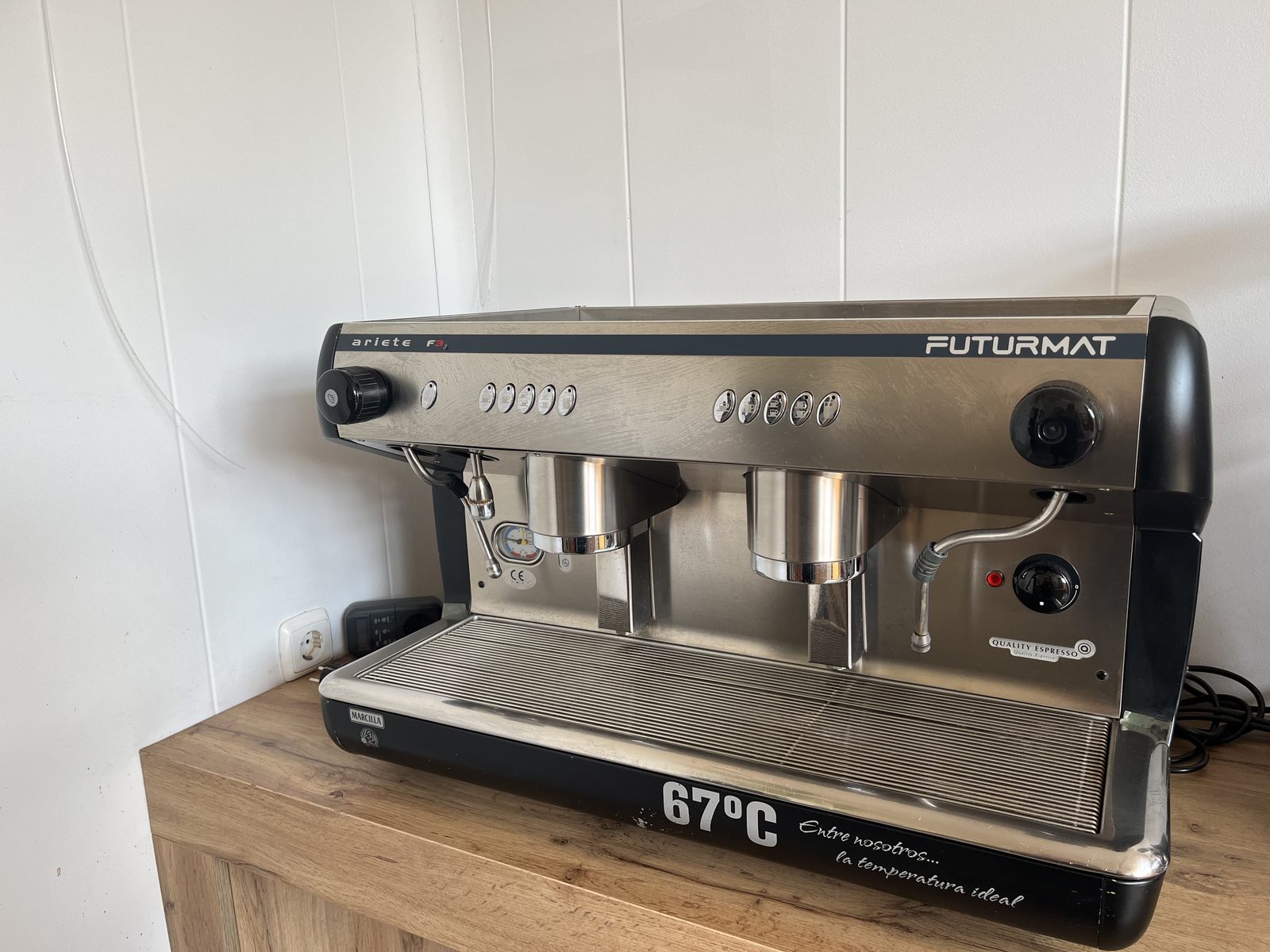 Futurmat Ariete F3 espresso kafe-makina, 2 talde