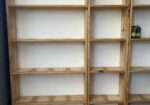 Estanterías de madera de baldas (3 unidades)