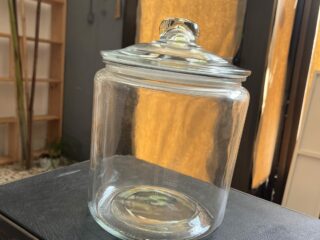 Tarro de cristal con tapa