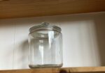 Tarro de cristal con tapa