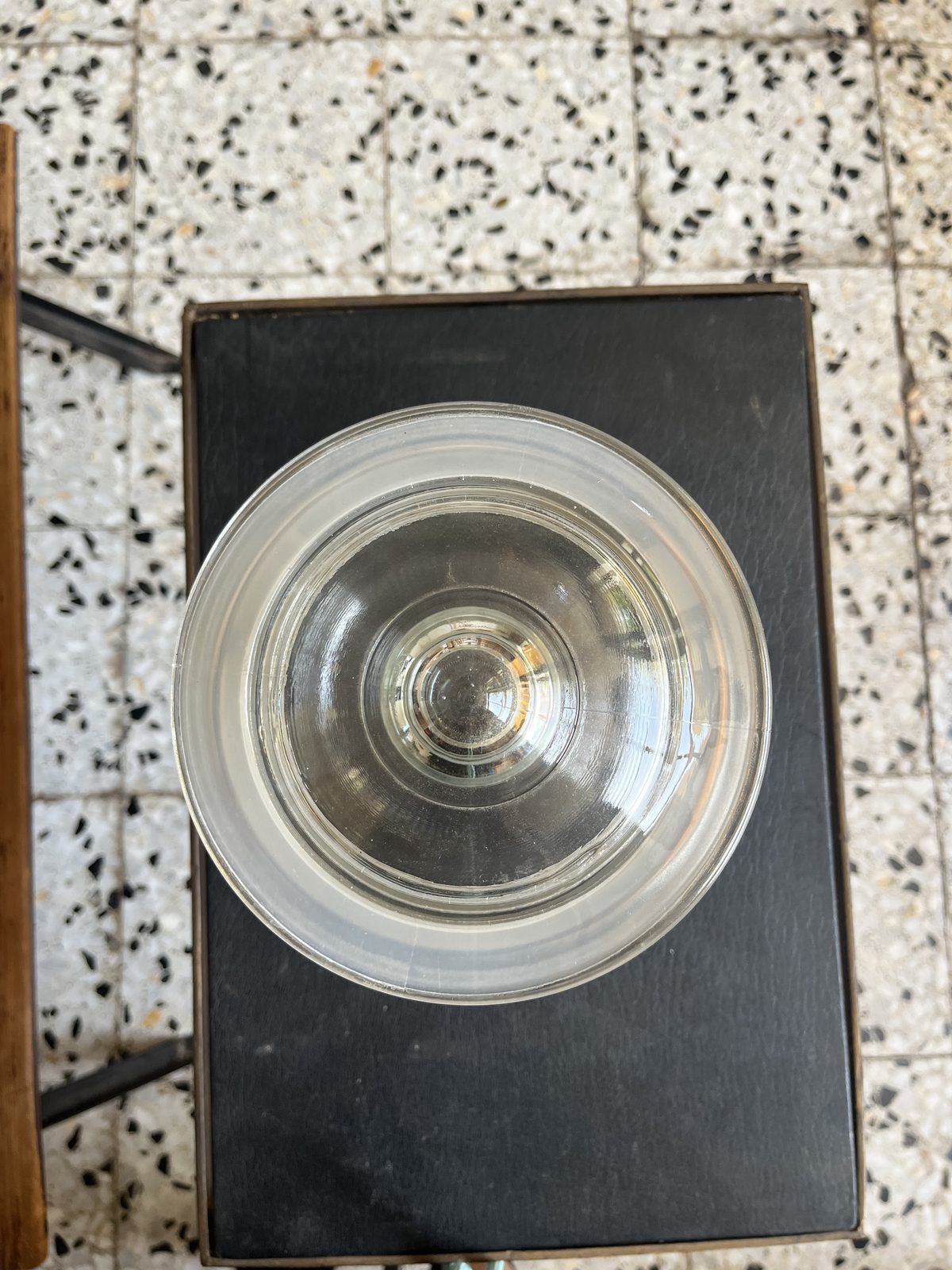 Tarro de cristal con tapa