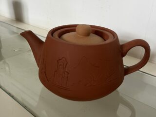 Tetera de barro